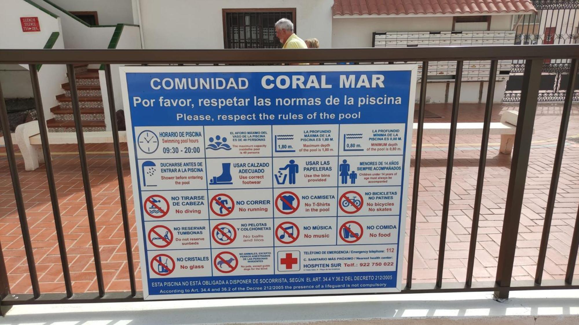 Appartamento Corallo Costa Del Silencio Luaran gambar
